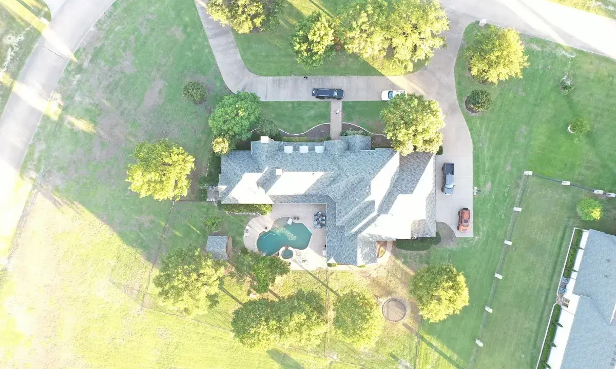 New shingle roof installation on a home in Warsaw